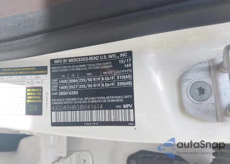 2018 Mercedes-Benz Gle 350 4Matic z USA, uszkodzony, nr VIN 4JGDA5HB3JB041614